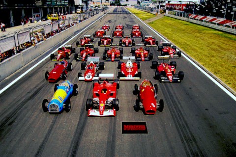 Formula 1 Ferrari lineup