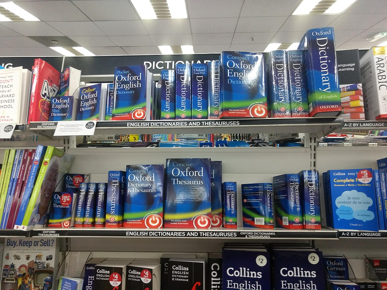 English language dictionaries Oxford