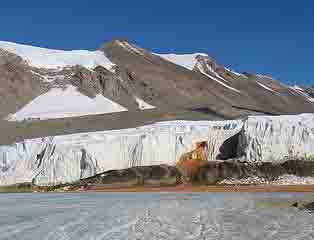 Antarctica blood falls