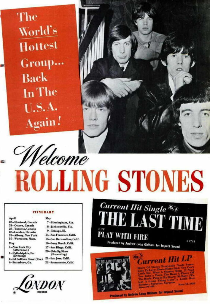 Rolling Stones Wrote Satisfaction Song during 1965 America Tour