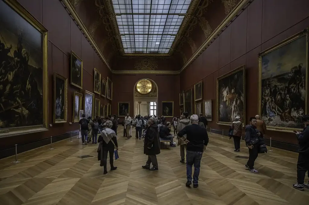 The Louvre museum, Paris, France.