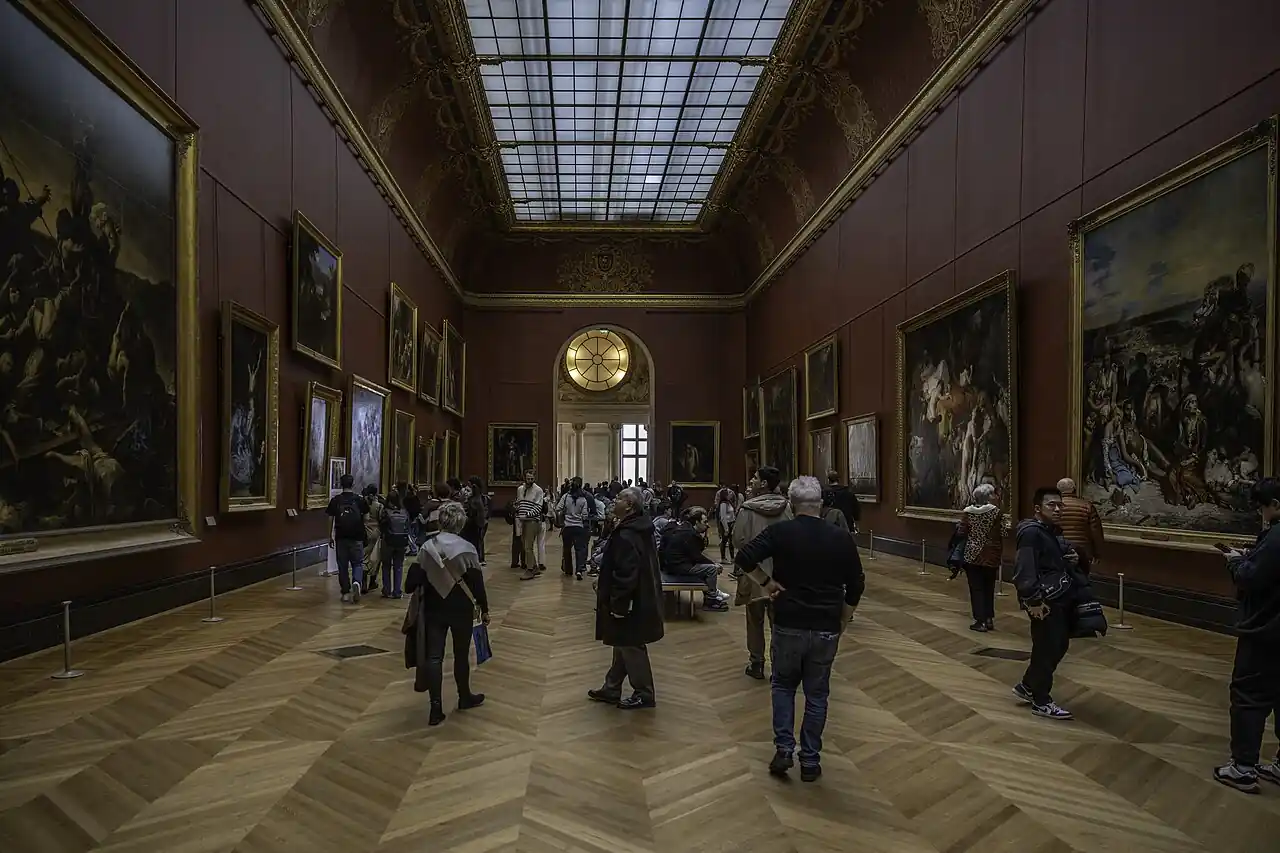 The Louvre museum, Paris, France.