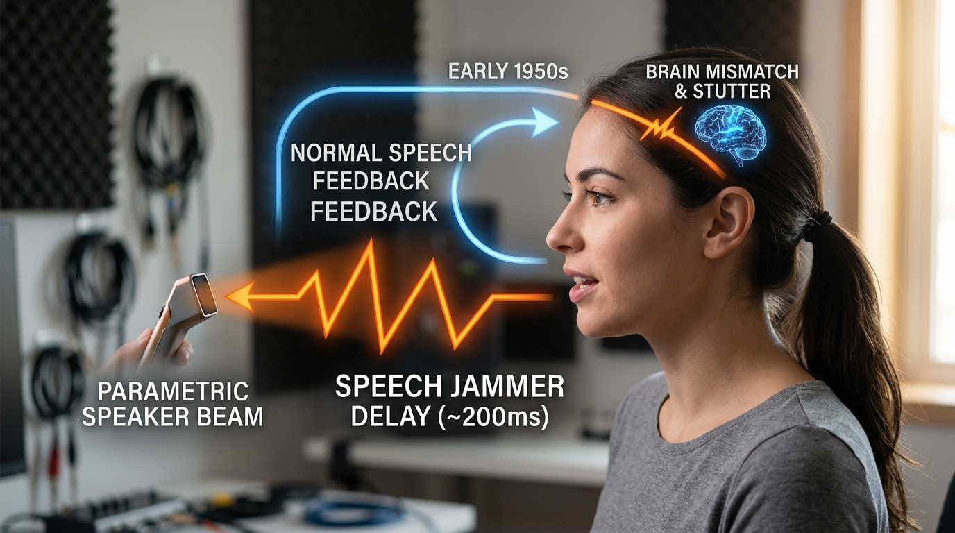 Speech jammer